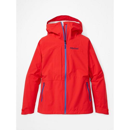 Marmot EVODry Torreys Rain Jacket For Womens Red ABY162980